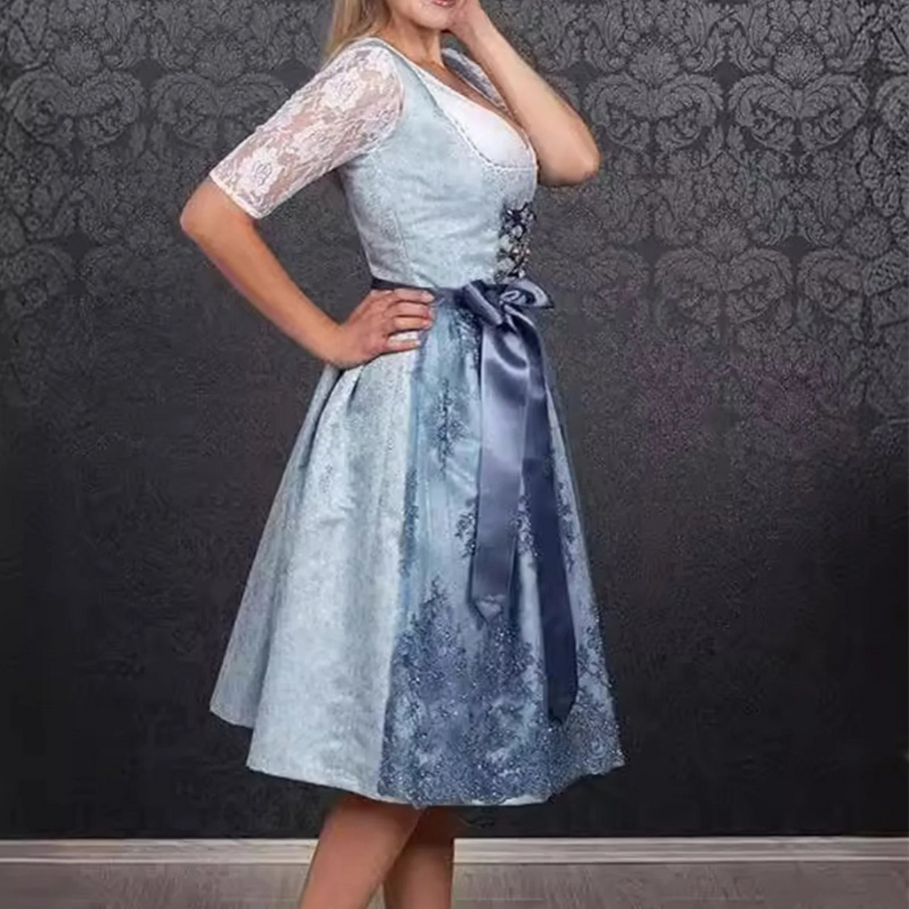 Amy – Ärmelloses Dirndlkleid und knielanger Rock
