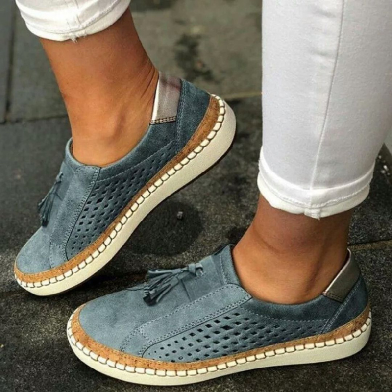 Mira – Slip-On Sneaker mit abgerundetem Zehendesign