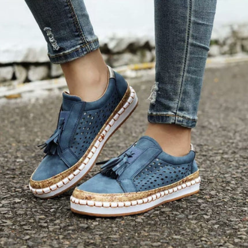 Mira – Slip-On Sneaker mit abgerundetem Zehendesign
