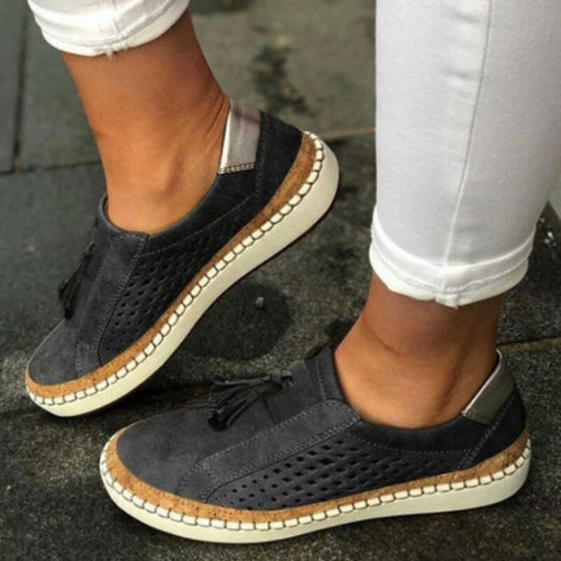 Mira – Slip-On Sneaker mit abgerundetem Zehendesign