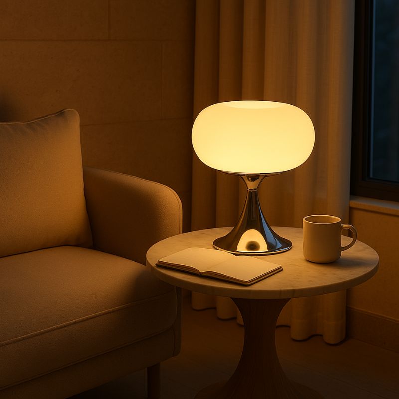 LumoGlow – Retro-Tischlampe mit Warmem Umgebungslicht