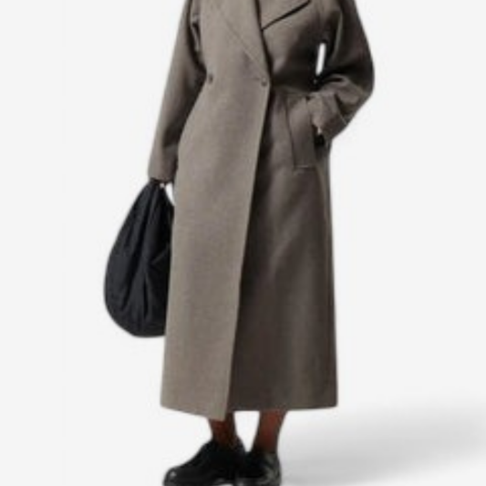 Emilia – Oversized-Mantel mit langen Ärmeln und geradem Schnitt