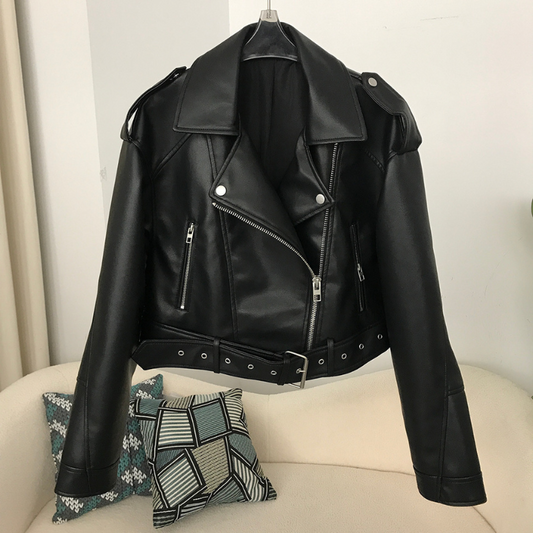 Mason – Kurze Bikerjacke mit schlankem Schnitt