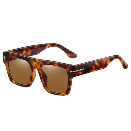 SolarEdge – Oversize-Sonnenbrille mit eckigem Rahmen und modernen Details
