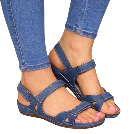 Anna – Lässige Riemchensandalen mit Klettverschluss
