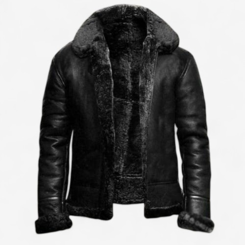Corbin – Kapuzen-Fleecejacke mit durchgehendem Reißverschluss