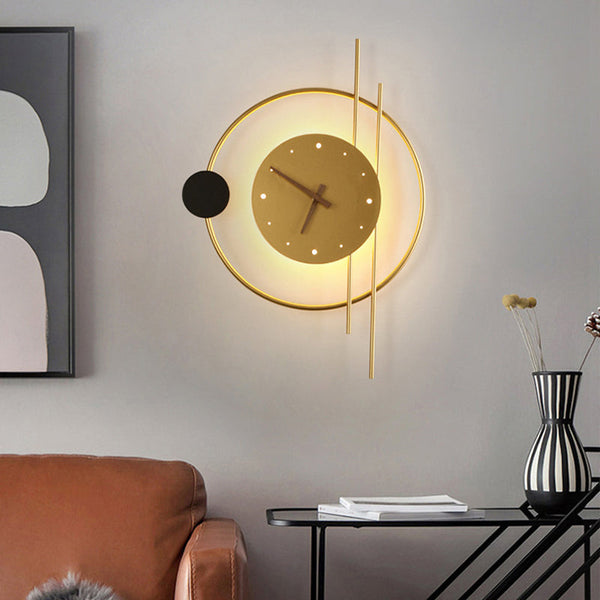 BrightTime – Wanduhr mit LED-Beleuchtung