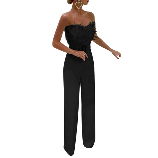 Taissa – Jumpsuit mit Bandeau-Oberteil und ärmellosem Schnitt