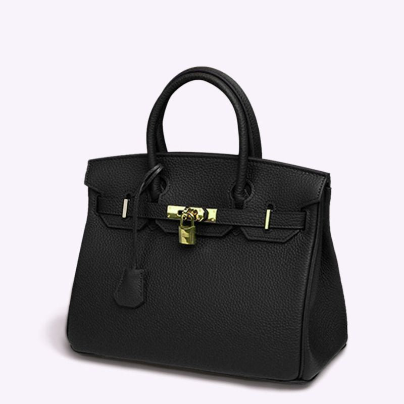 Vera – Lederhandtasche mit mehreren Fächern