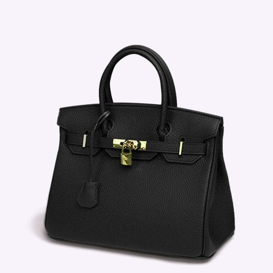 Vera – Lederhandtasche mit mehreren Fächern