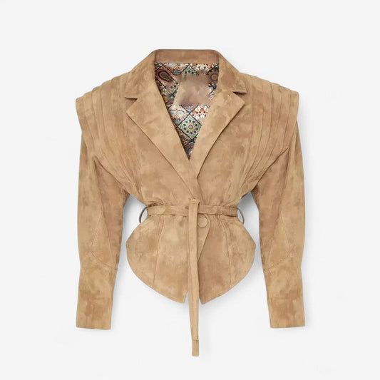 Jeanne – Langarmjacke mit Reverskragen