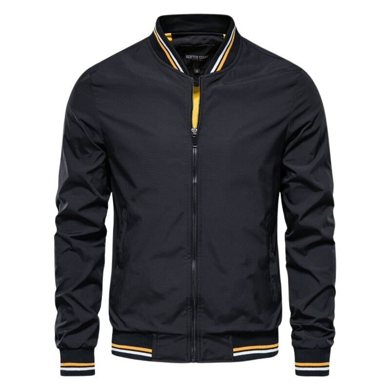 David – Slim-Fit Bomberjacke mit strukturierter Passform