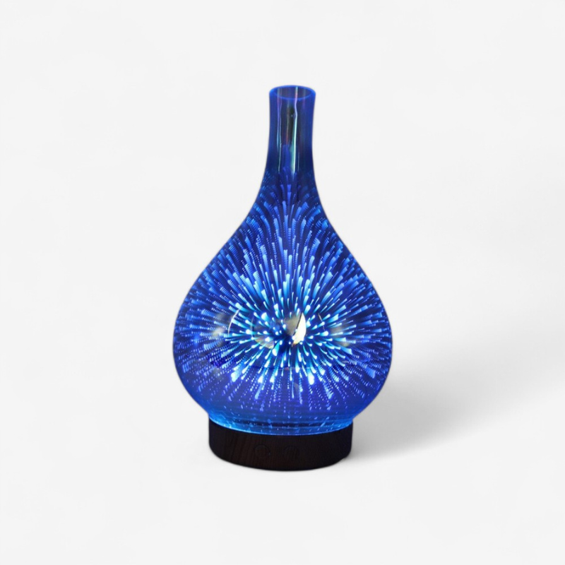 LumoMist – LED-Licht Aroma-Diffusor im modernen Vasen-Design