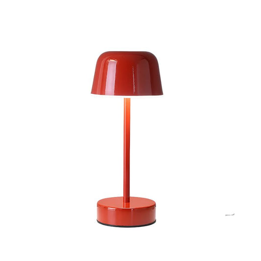 RetroGlow – Dimmbare kabellose LED-Tischlampe mit wiederaufladbarem USB-Design
