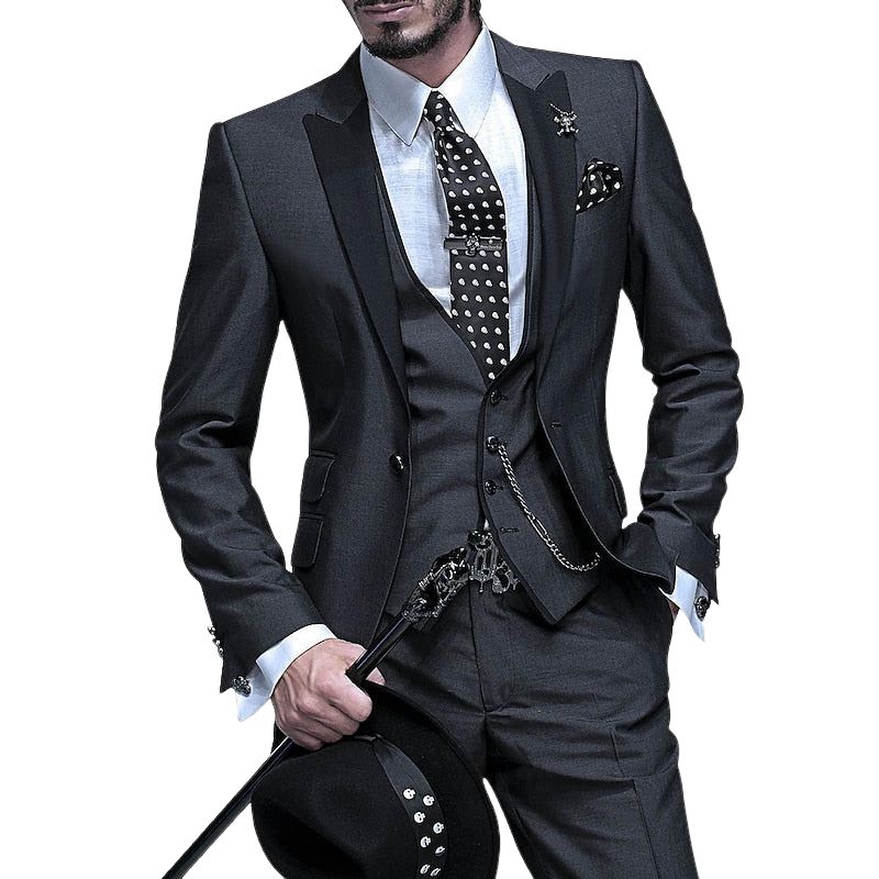 Ethan – Dreiteiliger Anzug mit Blazer, Weste und Hose