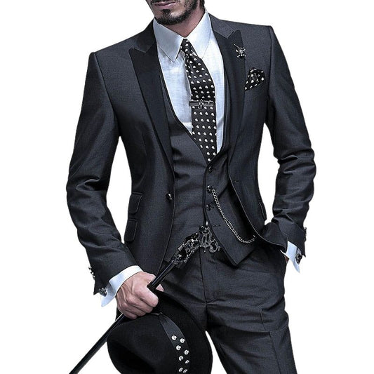 Ethan – Dreiteiliger Anzug mit Blazer, Weste und Hose