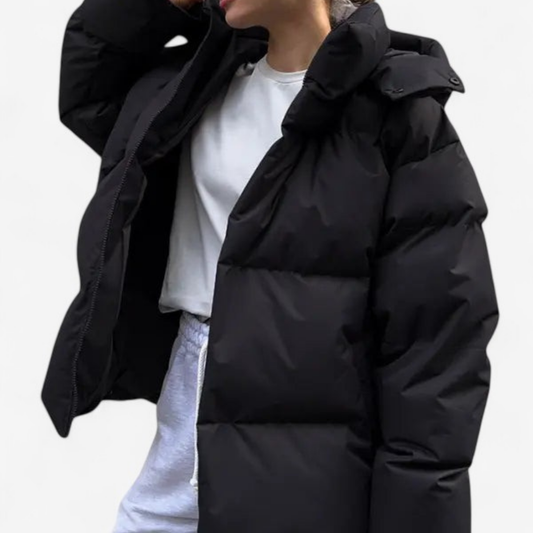 Elodie – Jacke mit langen Ärmeln und aufstehendem Kragen