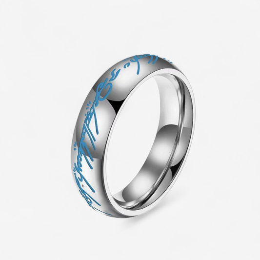 LumaCharm – Gravurmuster Schmuckring mit feinem Design
