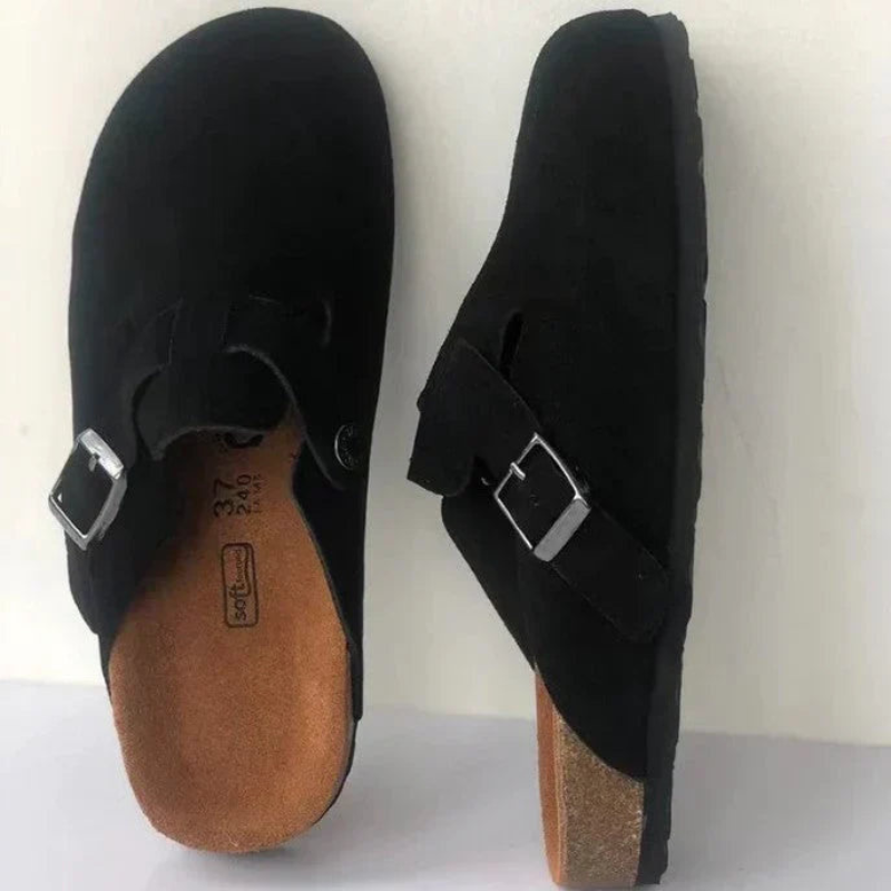 Liora – Flache Sandalen mit stützender Fußwölbung und rutschfester Sohle