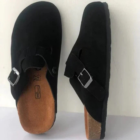 Liora – Flache Sandalen mit stützender Fußwölbung und rutschfester Sohle