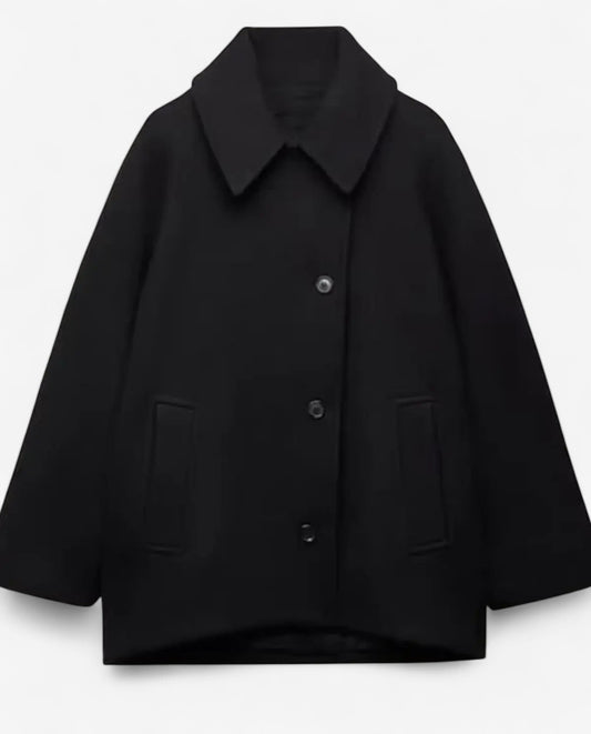 Serena – Jacke mit Fledermausärmeln und Reverskragen