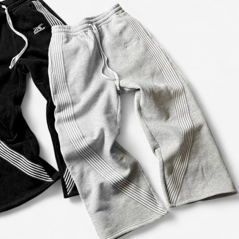 James – Jogginghose mit Streifen und Elastischem Bund
