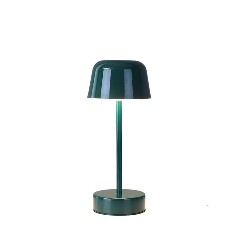 RetroGlow – Dimmbare kabellose LED-Tischlampe mit wiederaufladbarem USB-Design