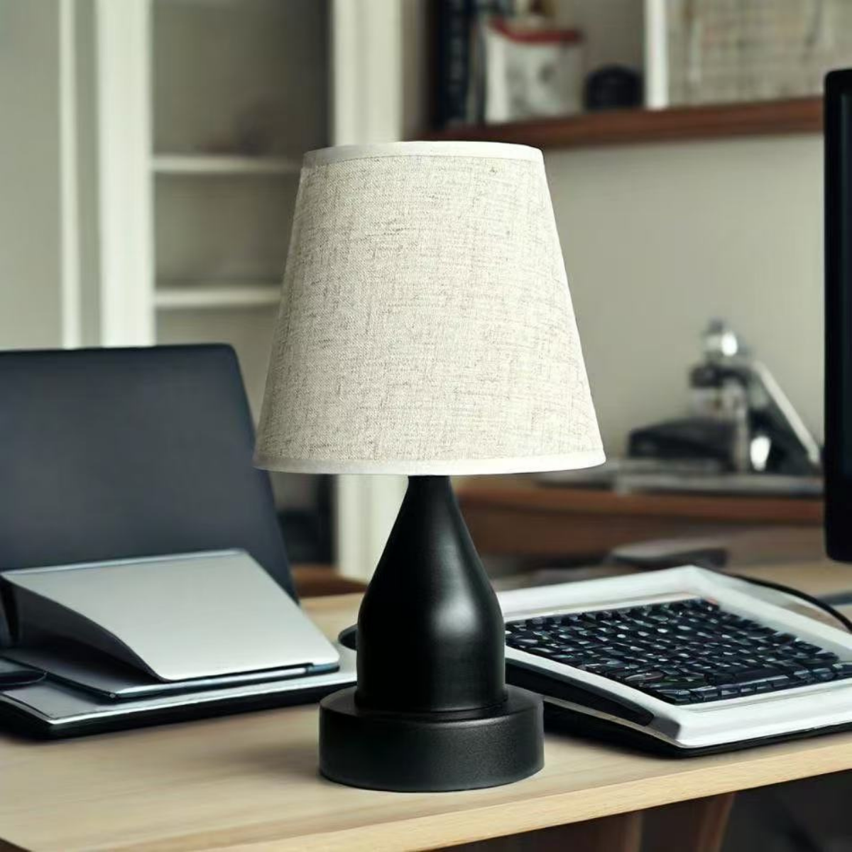 LumoCraft – Skandinavische Tischlampe mit minimalistischem Rahmen