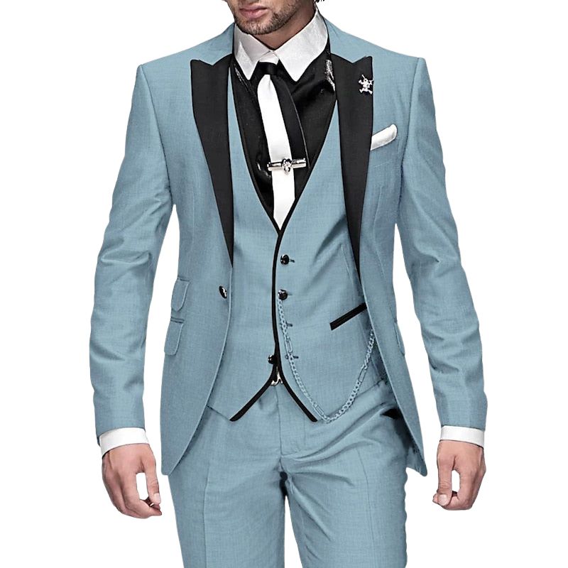 Ethan – Dreiteiliger Anzug mit Blazer, Weste und Hose