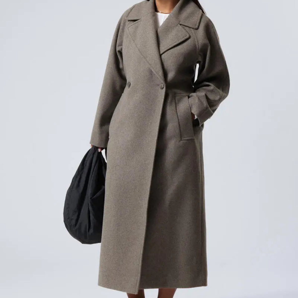 Emilia – Oversized-Mantel mit langen Ärmeln und geradem Schnitt