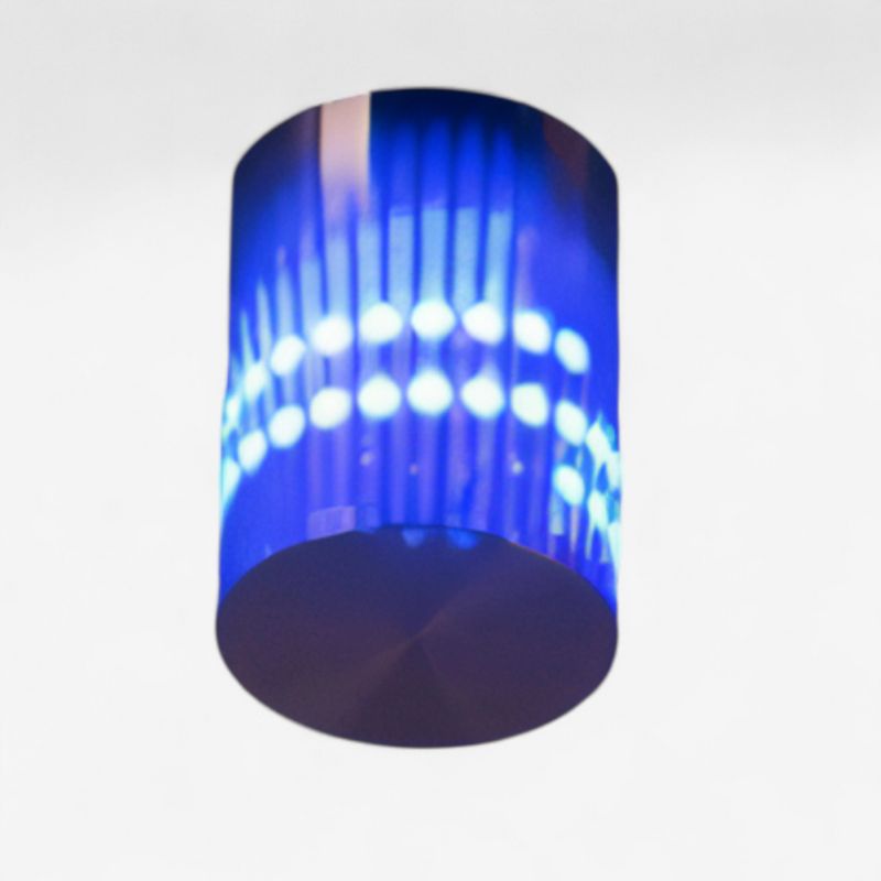 LumoSpire – Spiral-LED-Wandleuchte mit Lebendigen Farbeffekten