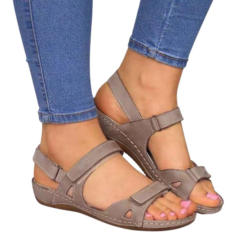 Anna – Lässige Riemchensandalen mit Klettverschluss