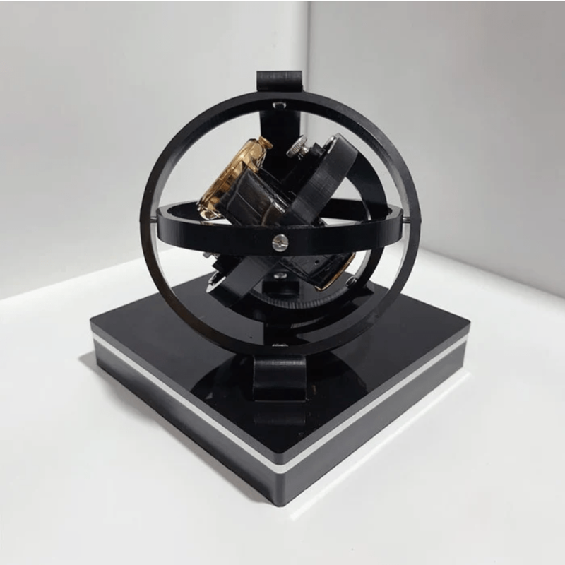 AureoWind – Automatischer Uhrenbeweger mit glänzendem Vitrinengehäuse