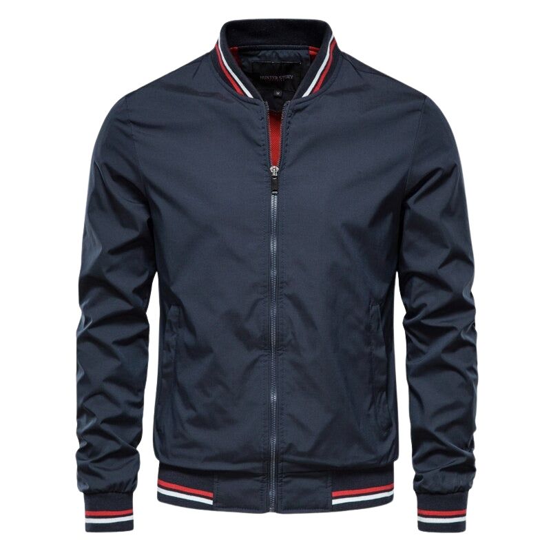 David – Slim-Fit Bomberjacke mit strukturierter Passform