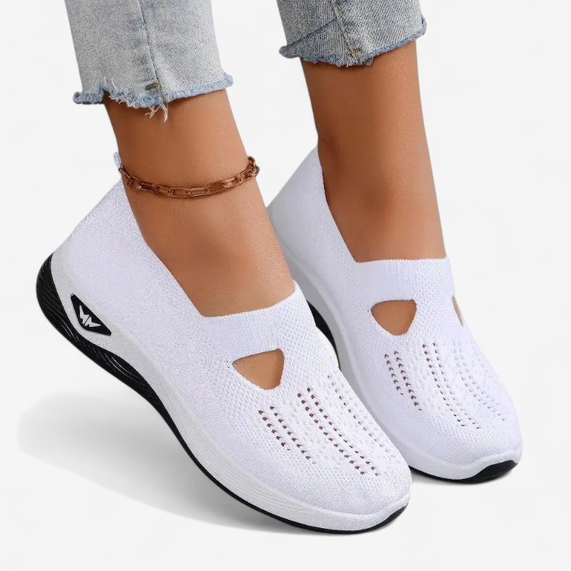Ella – Strick-Sneaker mit Weicher Sohle und Mesh-Design