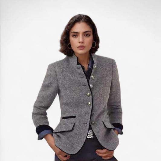 Clara – Cardigan-Cape-Jacke mit Ausgeschnittenen Ärmeln