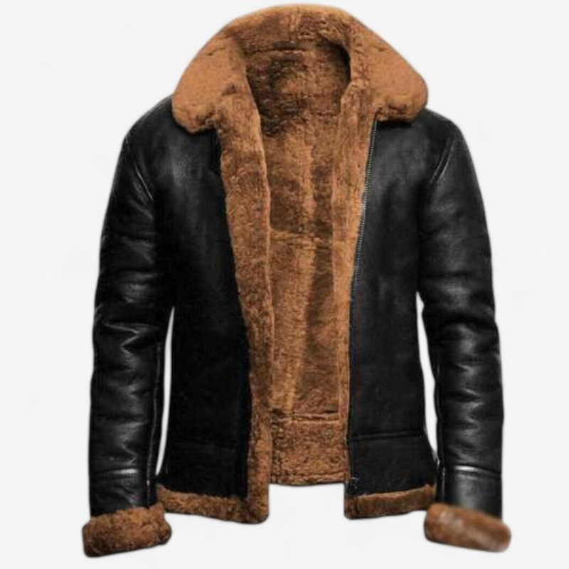 Corbin – Kapuzen-Fleecejacke mit durchgehendem Reißverschluss