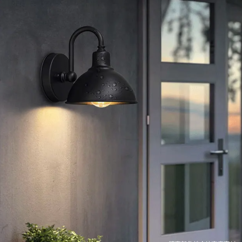 GlowGuard – Garten-Wandleuchte mit kompaktem Design