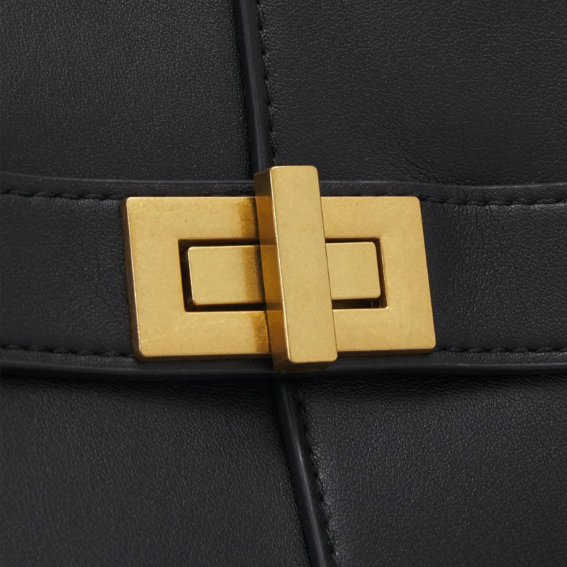 Velmira – Moderne Schultertasche mit Metallverschluss