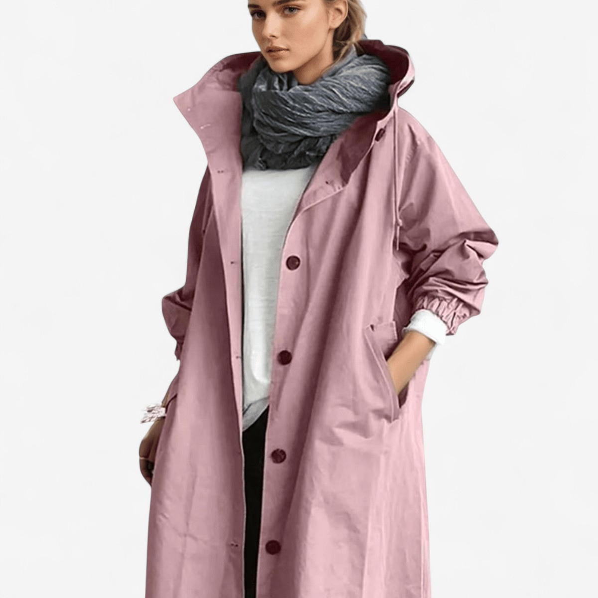 Althea – Reverskragen Jacke mit einreihiger Knopfleiste
