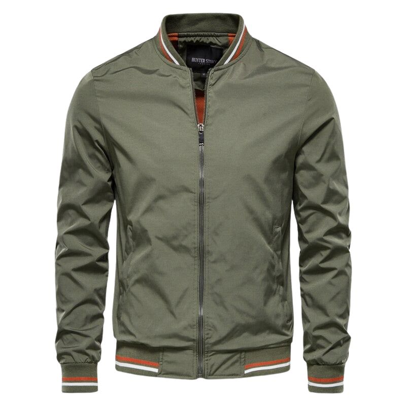 David – Slim-Fit Bomberjacke mit strukturierter Passform