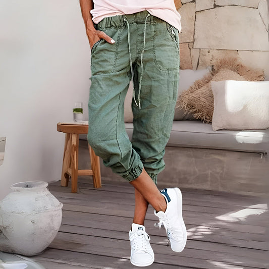 Bravix – Cargohose mit mehreren Taschen und elastischem Bund