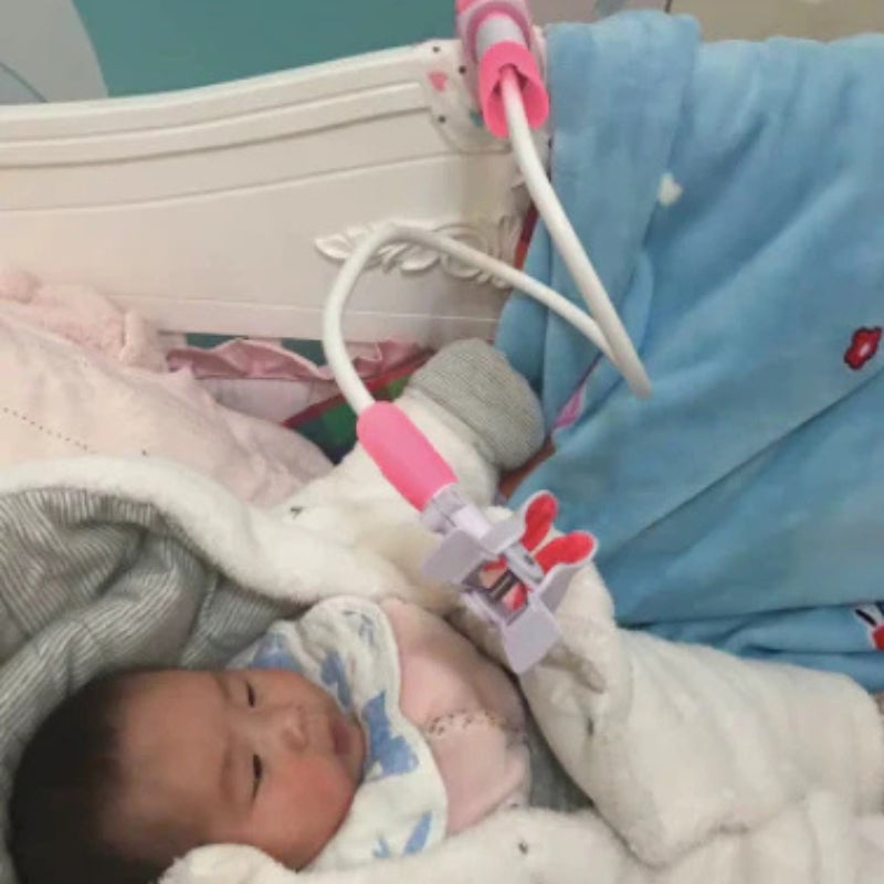 BabyFlex – Verstellbarer Flaschenhalter mit stabilem Standfuß
