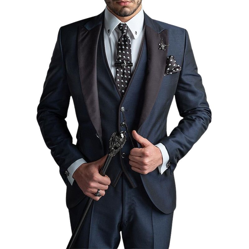 Ethan – Dreiteiliger Anzug mit Blazer, Weste und Hose