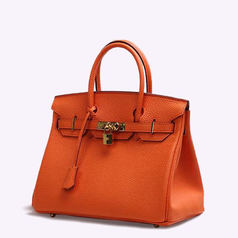 Vera – Lederhandtasche mit mehreren Fächern