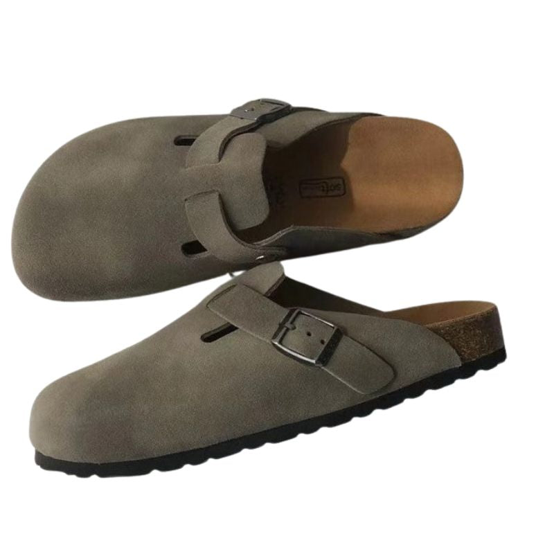 Lisa – Slip-On-Slippers mit verstellbarem Schnallenverschluss