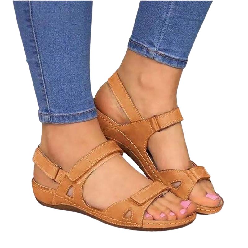 Anna – Lässige Riemchensandalen mit Klettverschluss