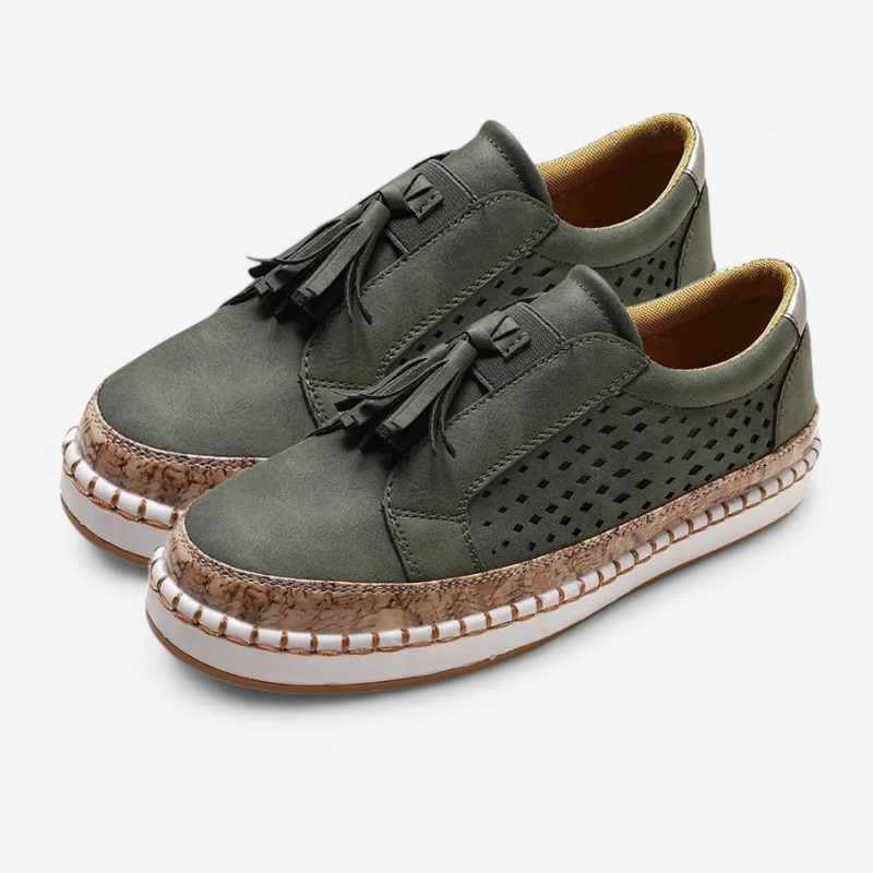 Mira – Slip-On Sneaker mit abgerundetem Zehendesign