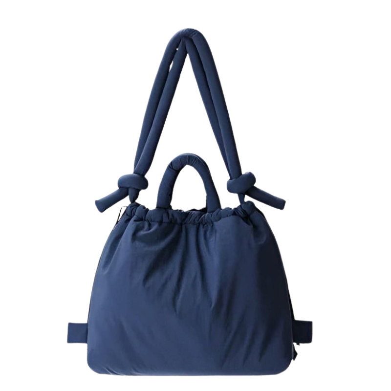 Maria – Gepolsterte Nylon-Handtasche mit großem Fassungsvermögen