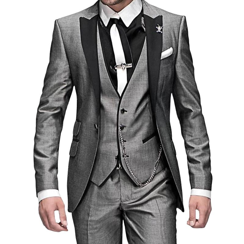 Ethan – Dreiteiliger Anzug mit Blazer, Weste und Hose